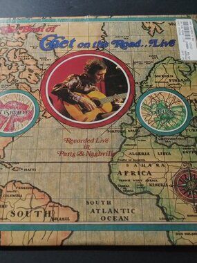 Chet Atkins - The Best Of Chet On The Road...Live NM Original RCA LP Record 1980